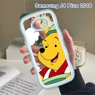 Casing For Samsung Galaxy J4 J6 Plus 2018 J7 Prime J7 Pro 2017 J2 Pro 2018 J2 Prime Soft Case Cartoon Honey Winnie Bear Shockproof Phone Cover Silicone Softcase