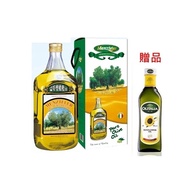 蒙特樂義大利純橄欖油PURE(2公升)2瓶+奧利塔葵花油(500ml)2瓶