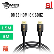 Dmes HDMI To HDMI Cable 8K60Hz High Speed Transmission Cable