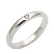 แหวนซ้อน Tiffany & Co. เงินสเตอร์ลิง 925 ประดับเพชร น้ำหนักประมาณ 2.5 กรัม [มือสอง]