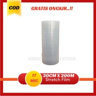 Plastic Wrapping 20cm x 250M Bc | Stretch film 20cm x 17mic x 250M Bc