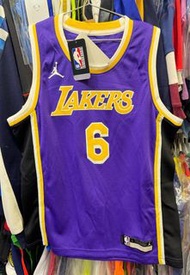 （葵涌廣場現貨）童裝youth NBA 湖人 #6 占士（(Bnwt)