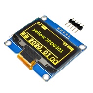 for arduino I2C IPS 1.54inch 5P Yellow/Blue/White OLED Display Module SSD1309 128 x 64 Resolution