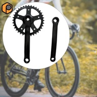 prettyia 36T Bike Crankset  Crankset Easy Installation 170mm Crank Arm Spare Parts for