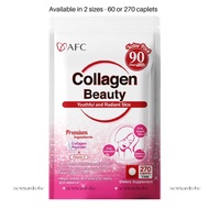 ✨READY STOCKS✨ AFC Collagen Beauty 60/270 caplets (20/90 days supply) - Anti-Aging, Skin, Hair, Nails and Joints Health