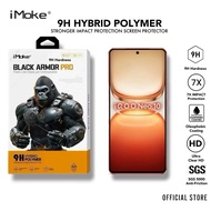 iMoke 9H Black Armor Pro Impact AR Screen Protector For iQOO Neo 10/9 Pro/9s Pro+