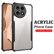 For OnePlus 13R Case Acrylic Transparent Shockproof Cover One Plus 13 R OnePlus13R 5G TPU+PC Protect