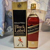 Johnnie Walker Black Label 舊版 連盒