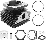 14532-G1 Cylinder Piston Rebuild Kit Compatible with 1976-1988 Golf Cart with 2 cycle 244cc EC25-DS 