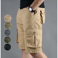 Seluar Lelaki Six Pocket Cargo Short Causal Pants