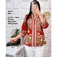 A4215 Cotton Batik blouse tops 4215