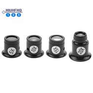 4PCS Loupe Eyeglass Magnifiers Set 5X 10X 15X 20X Watch Repair Loupe Magnifier Set Magnifying Glass 
