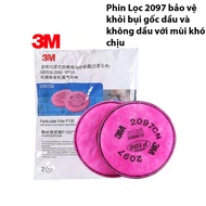 3M 2097 - 1 bag Organic toxic and vapor filter 3m 2097 dust filter for 2-filter gas masks