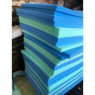 The blue foam sponge sheet is suitable for additional upholstery sponge
