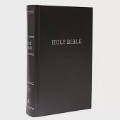 KJV, Pew Bible, Hardcover, Black, Red Letter Edition