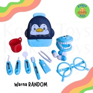 Children's dentist toy with suitcase