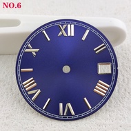 【Shop the Look】 28.5mm watch dial NH35/4R35 dial Roman index modified watch accessory customizable l