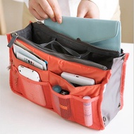[ReadyStock] organizer bag multifunction travel insert handbag organizer with handle insert bag