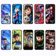 Soft black phone case for Xiaomi Redmi Note 12s 4G FG11 Ejen Ali casing Anti fall protective cover