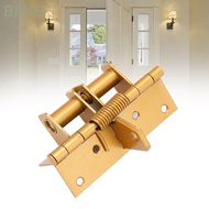 BENEKIY Self Closing Door Hinge, yellow Automatic Closing Spring Loaded Hinge, Multifunctional 4 Inc