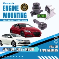 DENCO Premium Honda Engine Mounting Crz Insight Hybrid ima Enjin mount Full Set