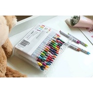 COLOR BOX SET OF 64 CRAYON PLASTIC BOXES FOR KIDS