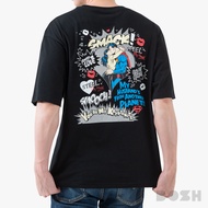 DOSH MENS OVERSIZED T-SHIRTS SUPERMAN เสื้อยืดโอเวอร์ไซส์ DSMT5212-BL (M-2XL)