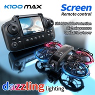 K100max Drone Optical Flow Positioning Full Screen Protection Remote Control Lighting Stunts Four-Ax