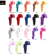 Unisex Men Women  Durag Headwear Headwear Silk Pirate Cap Wrap Hats