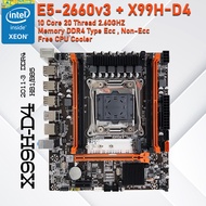 X99 Xeon E5-2660v3 Set CPU MB Cooler Memory Ram ชุดประหยัด สำหรับใช้งาน