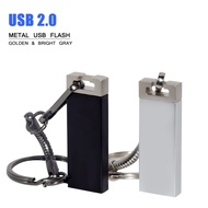 Super Waterproof Metal USB2.0 USB Flash Drive Metal Pen Drive 4GB 8GB 16GB 32G 64GB 128GB Pendrive M