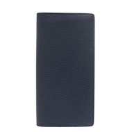 二手LOUIS VUITTONPortefeuille Plaza M58818 Taurillon 皮革海洋藍長皮夾 LV 0582