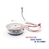 ใหม่ !! SKT551/16E SKT551 CAPSULE THYRISTOR SEMIKRON SCR 550A 1600V ไทริสเตอร์เซมิคอน SKT551 /16E