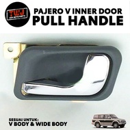 Mitsubishi Pajero car Door handle V Body Wide Body LO Q6 V31V32V33 V43V45V26 door buckle chrome colo