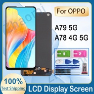 For OPPO A78 4G 5G A79 5G LCD Original Touch Screen Replacement Assembly
