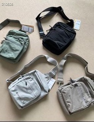 全新韓國SnowPeak bag男女通用5L尼龍斜背包胸包肩包Snow Peak袋斜孭袋