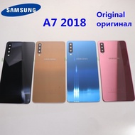Back Glass cover Samsung Galaxy A7 2018 A750 A750F SM-A750F A750GN-DS Battery Cover Rear Door Housin