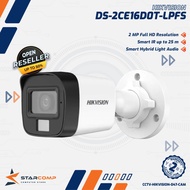 Camera CCTV HIKVISION DS-2CE16D0T-LPFS 2MP Dual Light ColorVu AUDIO