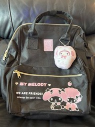 My Melody & Piano 黑色背包