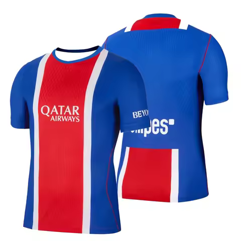 2026 Laster Hot Psg Home Jersey T-Shirt Men's Soccer Parent-child Outfit Shirt Breathable Quick-dryi