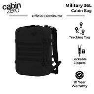 Cabinzero Military Cabin Bag With Luggage Trackers 36L