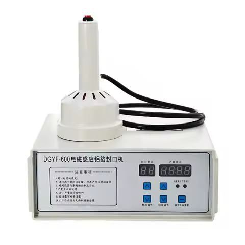 Household Maunual Induction Cap Sealing Machine Heat Bottle Sealer Jar Lid Plastic Cap Aluminum Foil