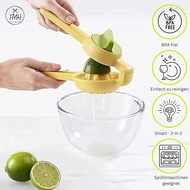 2 In1 Manual Lemon Lime Squeezer Hand Held Juicer Orange Fruit Juice Press Juice Tool Easy Cleaning Juicer Durable