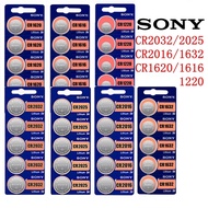 🔥SG SELLER🔥 Sony Lithium Button Battery CR2032 CR2025 CR2016 CR1632 CR1620 CR1616 CR1220 Lithium Battery