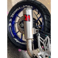 Akrapovic R3 exhaust Set for R15, MT15, XSR, Fz, gsx, bandit