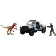 Mattel Jurassic World Search 'N Smash Truck Set With Atrociraptor Dinosaur