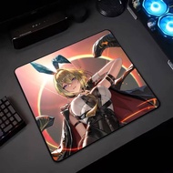 Evelyn ZZZ Mouse Pad Rubber Cartoon Small Mouse Pad Computer Desktop Office Keyboard E-sports Genshi