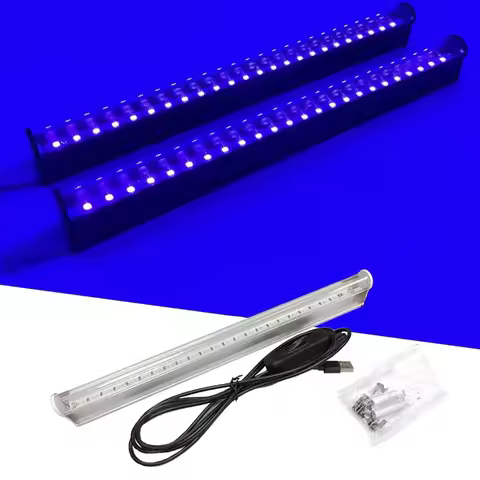 Black light bar T5 lamp 5V USB environment money detector decoration UV395NM ultraviolet black light