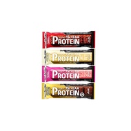 Asahi 1-hon Mansoku Protein Bar 4-Flavor Assortment 36 Bars Choco White Strawberry Black