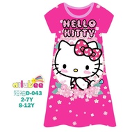 Ailubee Kid Dress Pajamas D043A~Hello Kitty